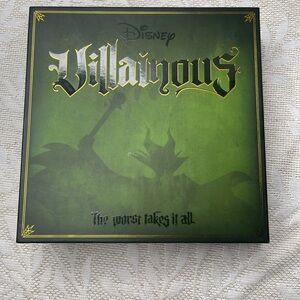 Disney Villainous Board Game - Green & Gold Box